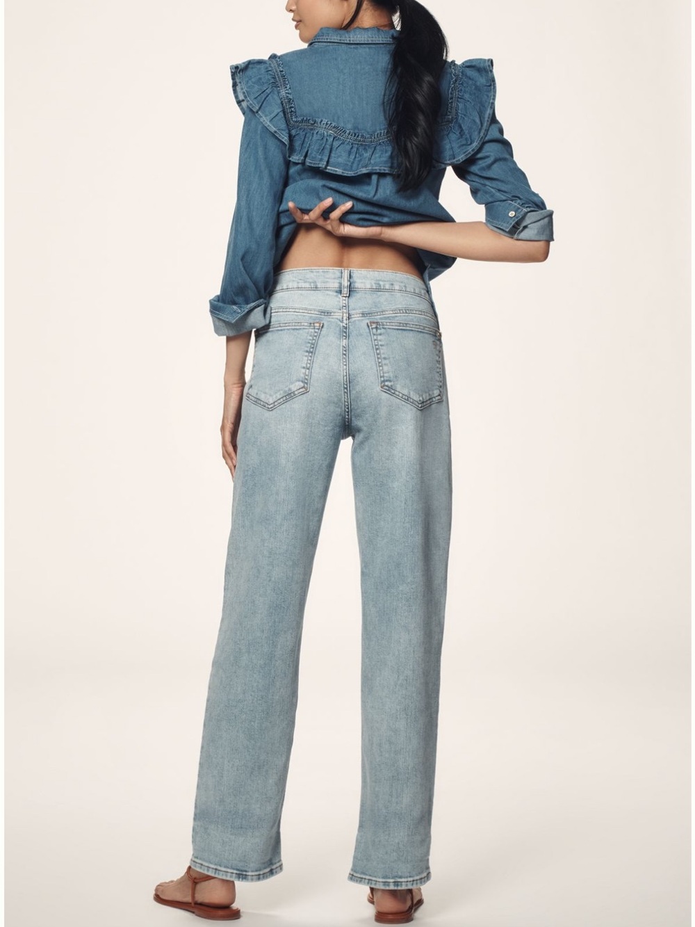 Anthropologie Pilcro Baggy Slim Boyfriends High-Rise Relaxed Jeans